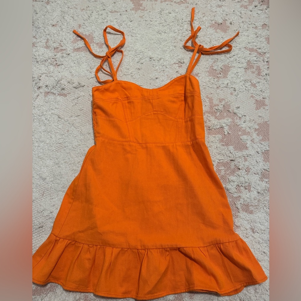 Orange Dress